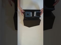 オーダーメイド ロゴ 豪華 マグネティック フラップ 蓋箱