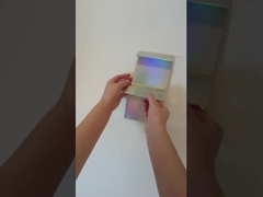 カスタムロゴ 磁気フラップ蓋箱 折りたたむクリスマスプレゼント箱 折りたたむ箱 卸売