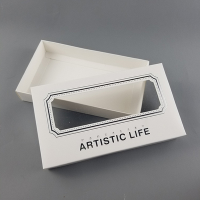 購入 明確なふたの注文の衣類包装箱の工場が付いている印刷された紙箱 online manufacture
