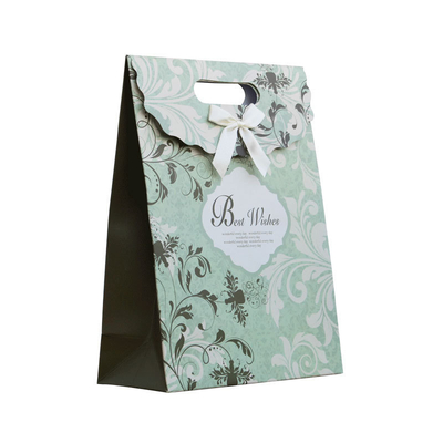 購入 Custom Wedding Gift Paper Bags with Die-Cut Handles & Ribbon – Luxury Party & Event Packaging online manufacture