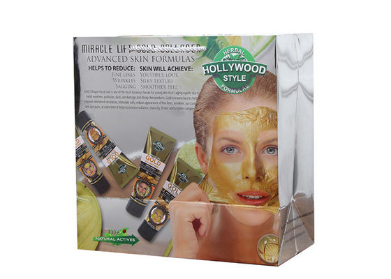 販売のための注文の印刷されたスライバ空想の紙袋の化粧品の包装の大きさ