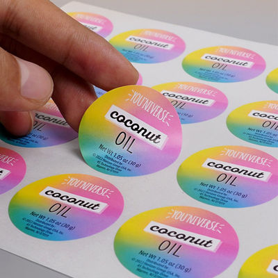 良い価格 カスタム印刷紙ステッカー 安い環境にやさしい自己貼り付けラベル ビジネスステッカー オンライン