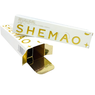 良い価格 Premium Custom Paper Eyelash Mascara Boxes with Gold Foil & Embossed Logo – Luxury Cosmetic Paper Packaging オンライン