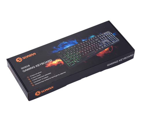良い価格 注文の印刷された32ECT単一の壁は段ボールキーボードの荷箱を オンライン