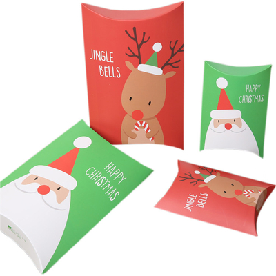 良い価格 クリスマスのギフトのための印刷されたペーパー枕箱によって個人化される多彩なパッケージ オンライン